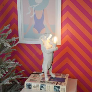 Teckel lamp wit, Housevitamin