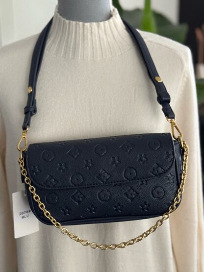 Z Luxe damestas in kleur blauw, model Louis Vuitton. - Afbeelding 3