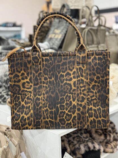 Z Damestas The Tote Bag panter goud. - Afbeelding 2