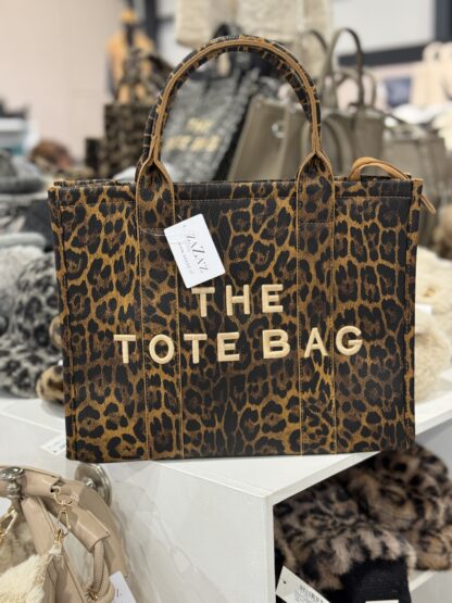 Z Damestas The Tote Bag panter goud.