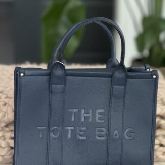 Z  Damestas The Tote Bag Donker Blauw (leer)