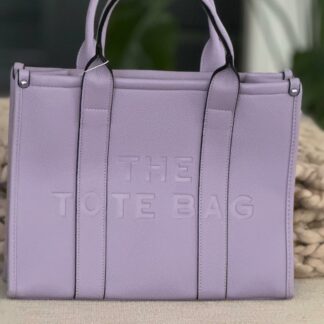 Z  Damestas The Tote Bag Lila (leer)