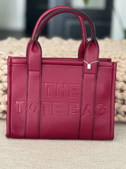 Z Damestas The Tote Bag Bordeaux 26 x 20 cm.