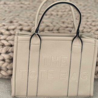 Z Damestas The Tote Bag Licht beige 26 x 20 cm.