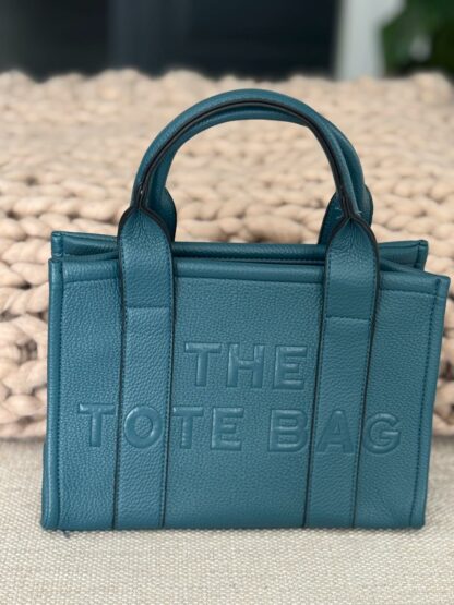 Z Damestas The Tote Bag Petrol 26 x 20 cm.