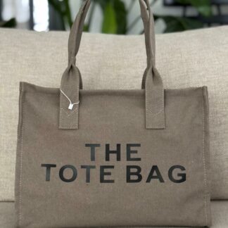 Z Damestas canvas The Tote Bag Taupe 36 cm x 29 cm x 14 cm