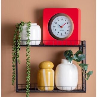 Z Karlsson Wandklok New Vintage - Helderrood