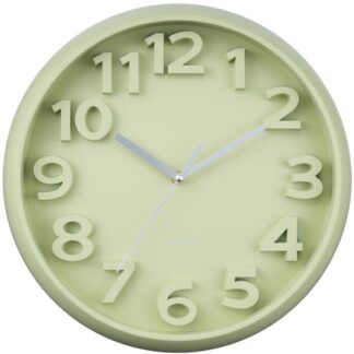 Z Karlsson Wandklok Elevated Classic Numbers - Theegroen