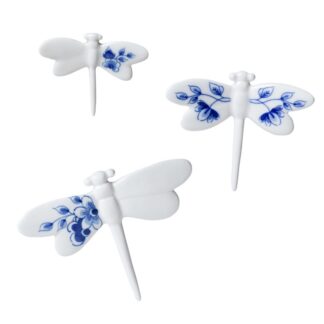 Z Wanddecoratie Libelle - Set van 3 - Keramiek