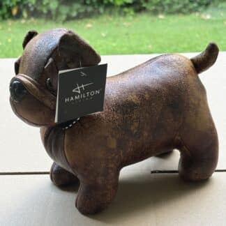 Deurstopper Hond , leer, Bulldog